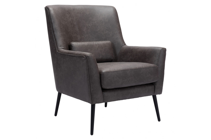 ZUO™ Ontario Accent Chair - Vintage Black