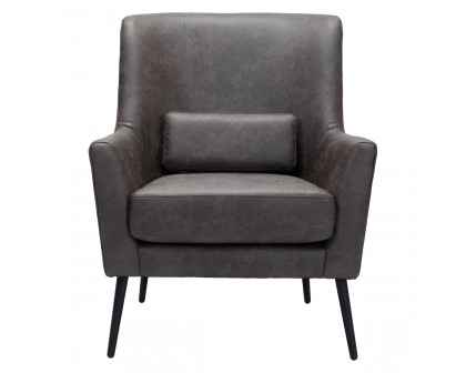 ZUO™ Ontario Accent Chair - Vintage Black