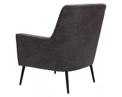 ZUO™ Ontario Accent Chair - Vintage Black