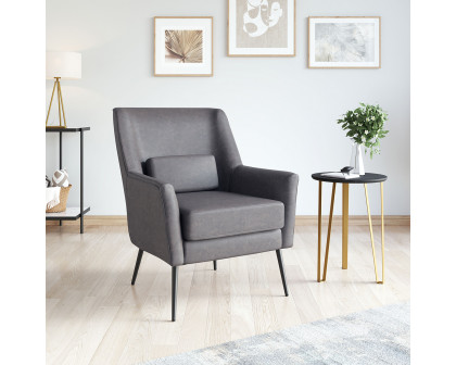 ZUO™ Ontario Accent Chair - Vintage Black