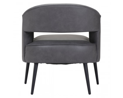 ZUO™ Berkeley Accent Chair - Vintage Gray/Black