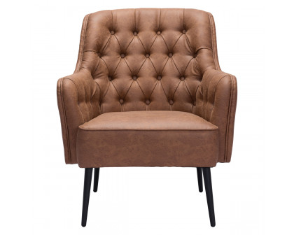 ZUO™ Tasmania Accent Chair - Vintage Brown