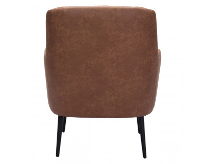 ZUO™ Tasmania Accent Chair - Vintage Brown