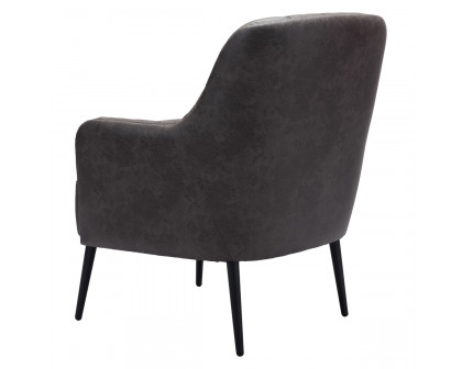 ZUO™ Tasmania Accent Chair - Vintage Black