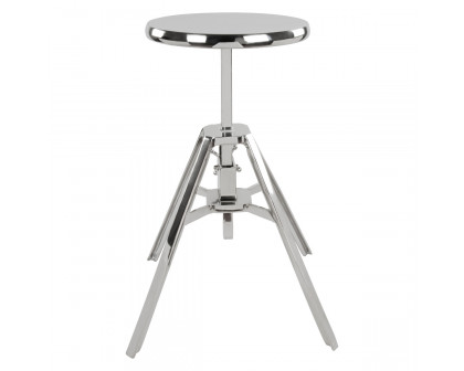 ZUO Mercy Stool - Silver