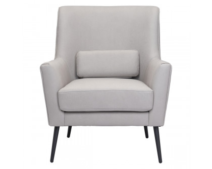 ZUO™ Ontario Accent Chair - Gray/Black