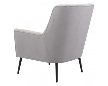 ZUO™ Ontario Accent Chair - Gray/Black