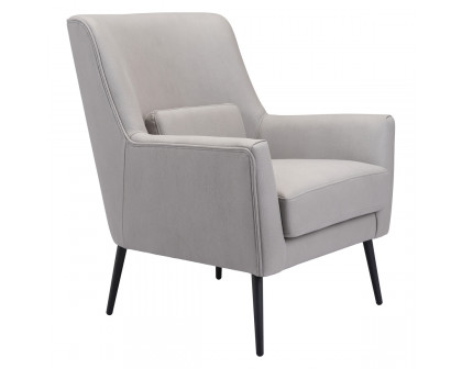 ZUO™ Ontario Accent Chair - Gray/Black