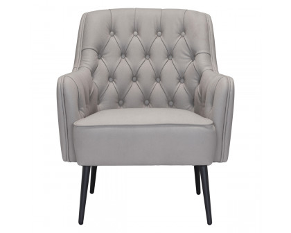 ZUO™ Tasmania Accent Chair - Gray/Black