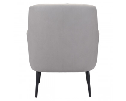 ZUO™ Tasmania Accent Chair - Gray/Black