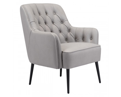 ZUO™ Tasmania Accent Chair - Gray/Black