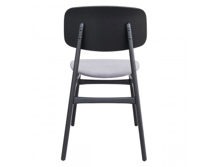 ZUO Othello Dining Chair - Gray/Black