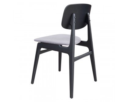 ZUO Othello Dining Chair - Gray/Black