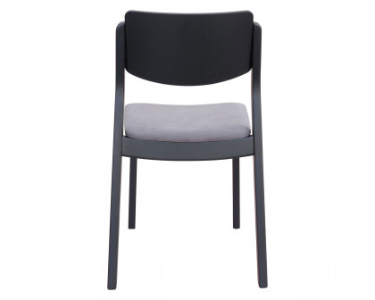 ZUO Desdamona Dining Chair - Gray/Black