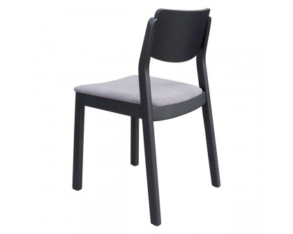 ZUO Desdamona Dining Chair - Gray/Black