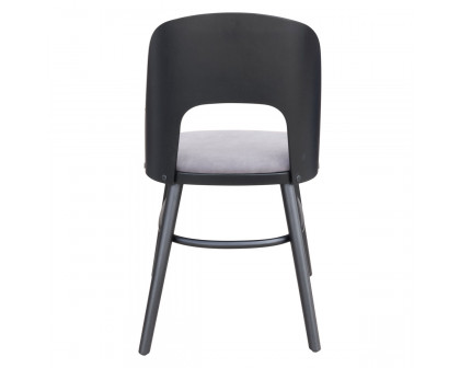 ZUO Iago Dining Chair - Gray/Black