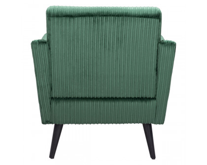 ZUO Bastille Accent Chair - Green/Matte Black