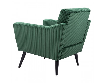 ZUO Bastille Accent Chair - Green/Matte Black