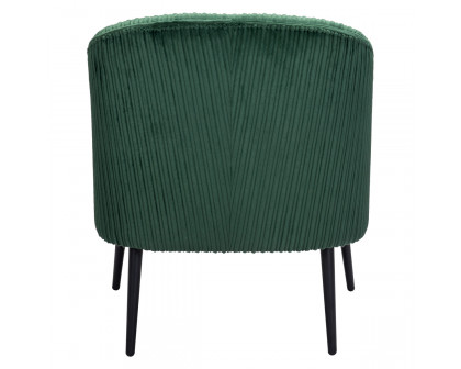 ZUO™ Ranier Accent Chair - Green/Matte Black