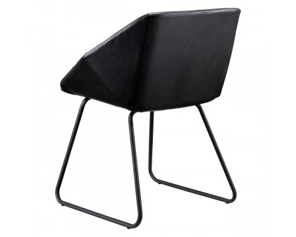 ZUO Miguel Dining Chair - Black/Matte Black