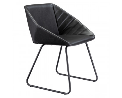 ZUO Miguel Dining Chair - Black/Matte Black