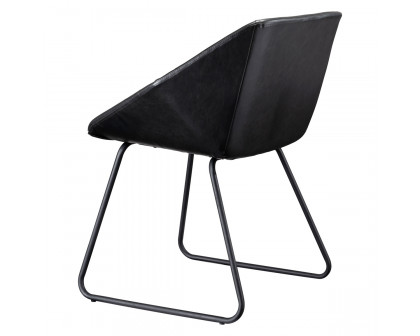 ZUO Miguel Dining Chair - Black/Matte Black