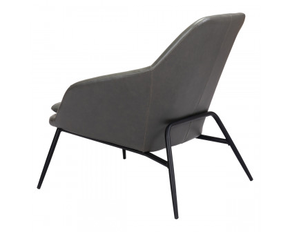 ZUO™ Manuel Accent Chair - Gray/Matte Black