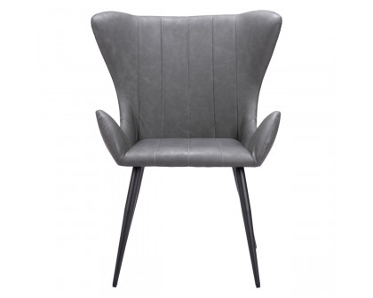 ZUO™ Alejandro Dining Chair - Vintage Black/Matte Black