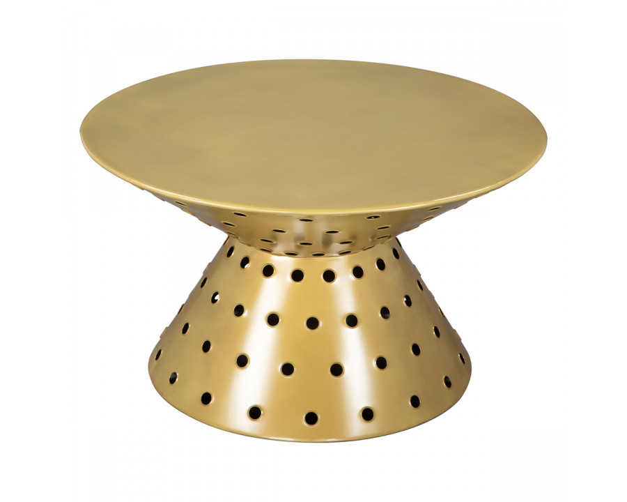 ZUO - Electron Coffee Table in Gold