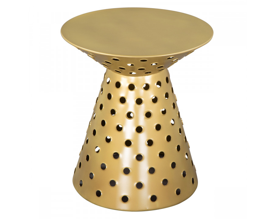 ZUO - Proton Side Table in Gold