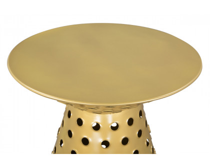 ZUO - Proton Side Table in Gold