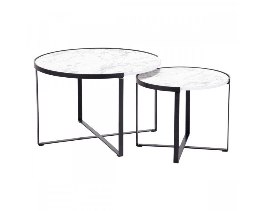 ZUO - Brioche Coffee Table Set in White