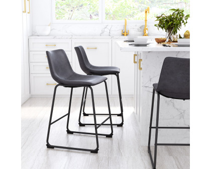 ZUO - Smart Counter Chair (Set Of 2)