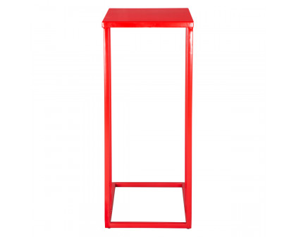 ZUO Atom Side Table - Red