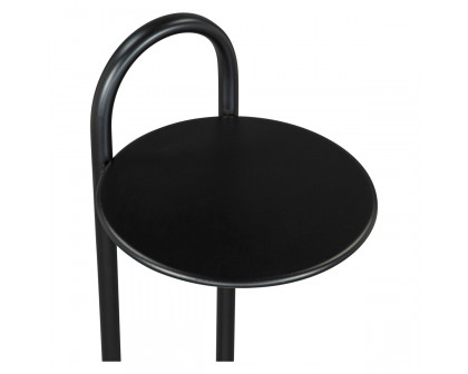 ZUO - Christian Side Table in Black/White