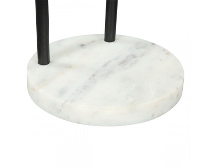 ZUO - Christian Side Table in Black/White