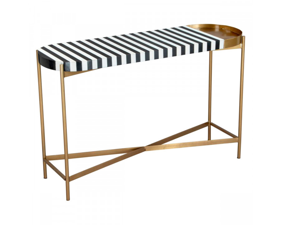 ZUO Saber Console Table - Gold