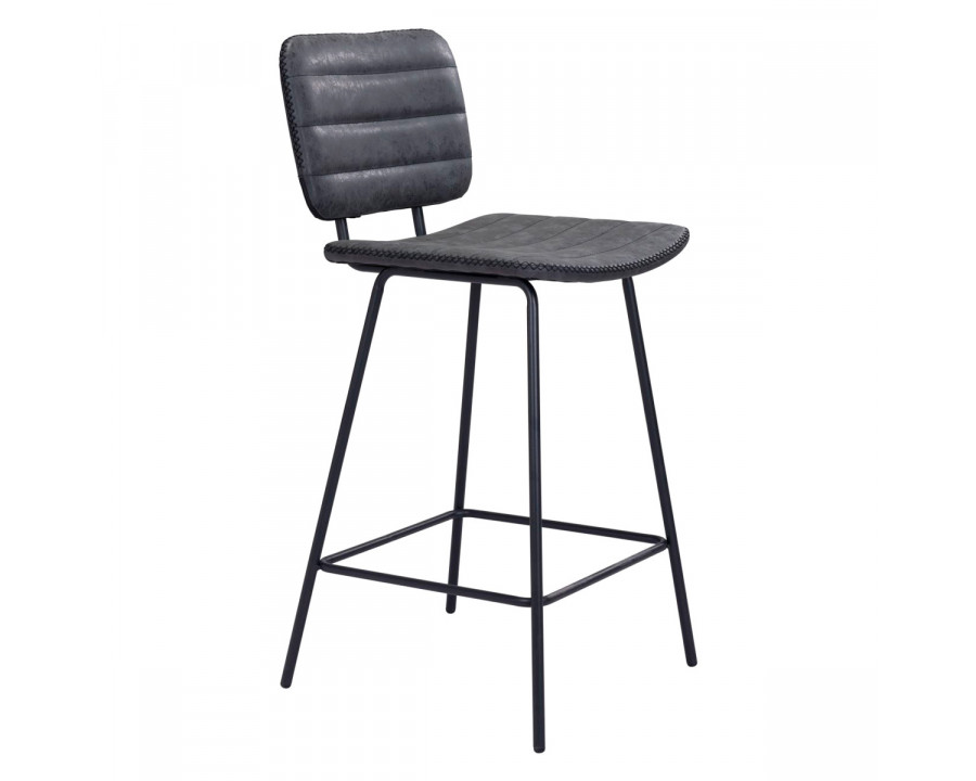 ZUO - Boston Counter Chair in Vintage Black