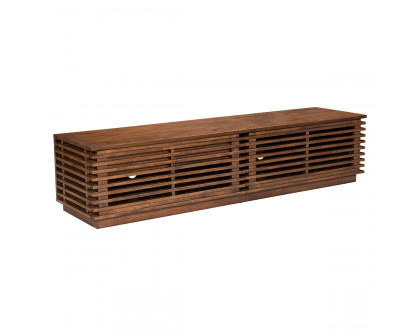 ZUO Linea Wide Entertainment Sd - Walnut