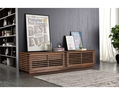 ZUO Linea Wide Entertainment Sd - Walnut