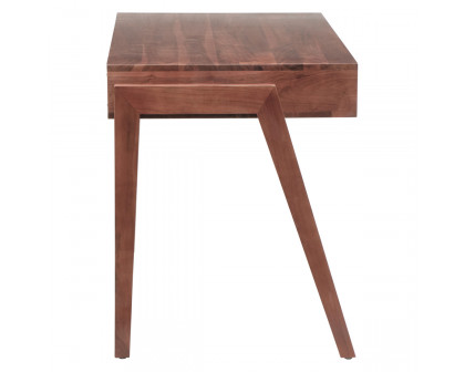 ZUO - Linea Desk in Brown/White