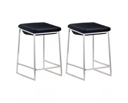 ZUO - Lids Counter Stool (Set Of 2)