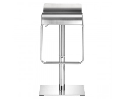 ZUO - Dazzer Barstool in Silver