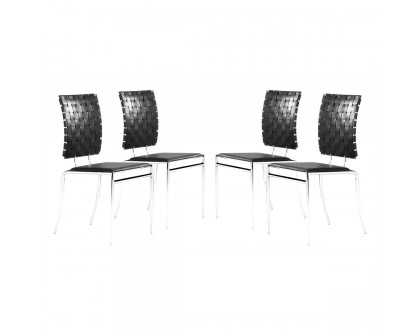 ZUO - Criss Cross Dining Chair (Set Of 4)