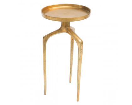 ZUO - Como Accent Table (Set Of 2) in Antique Gold