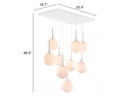 ZUO Epsilon Ceiling Lamp - White