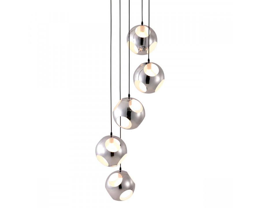 ZUO - Meteor Shower Ceiling Lamp in Chrome