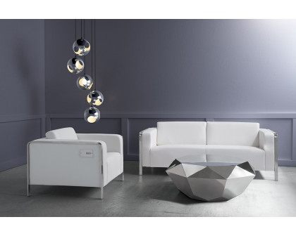 ZUO - Meteor Shower Ceiling Lamp in Chrome