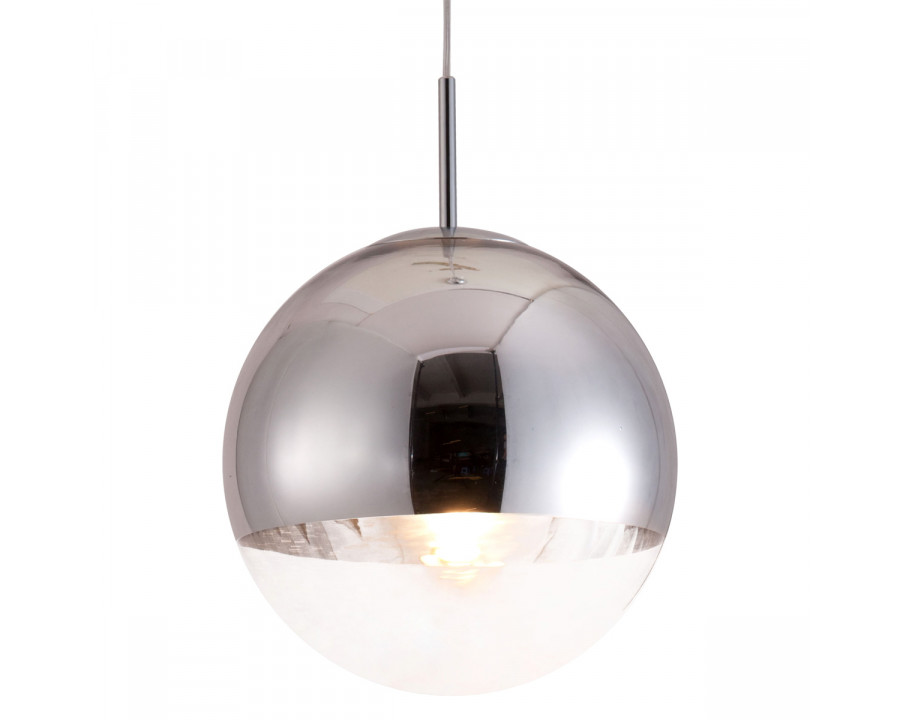 ZUO - Kinetic Ceiling Lamp in Chrome