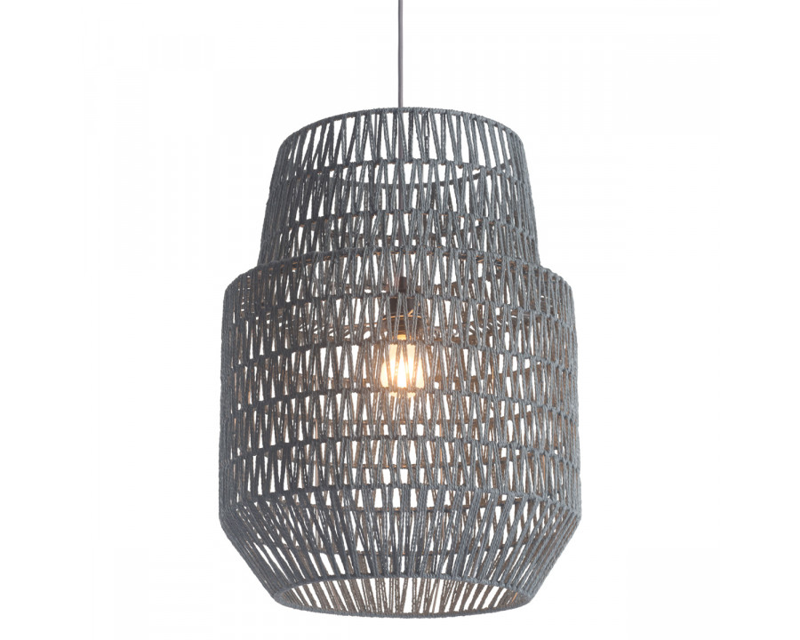 ZUO - Daydream Ceiling Lamp in Gray